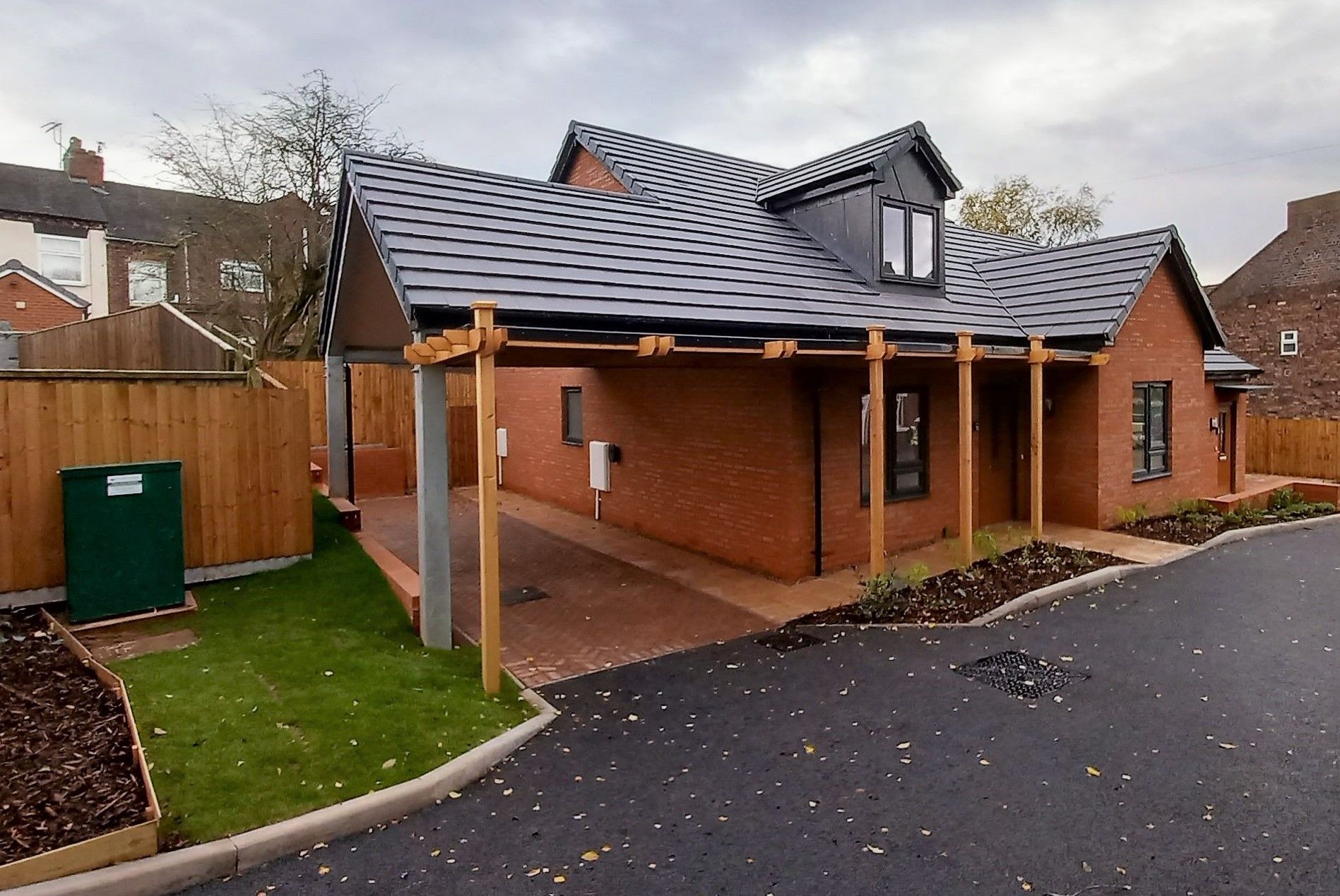 Completion Of Bungalows At Hodgkinson Street - Harper Group